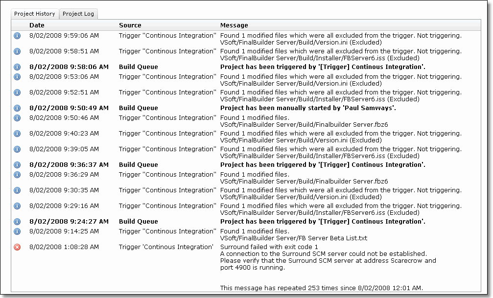 ProjectLog